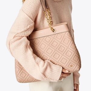 Fleming leather bag, light/pale pink. Brand new with tags